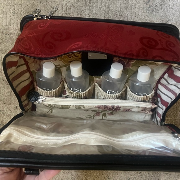 BRIGHTON Vintage Lansky Toiletry Cosmetic Travel Bag - **READ DESCRIPTION** - Picture 5 of 6